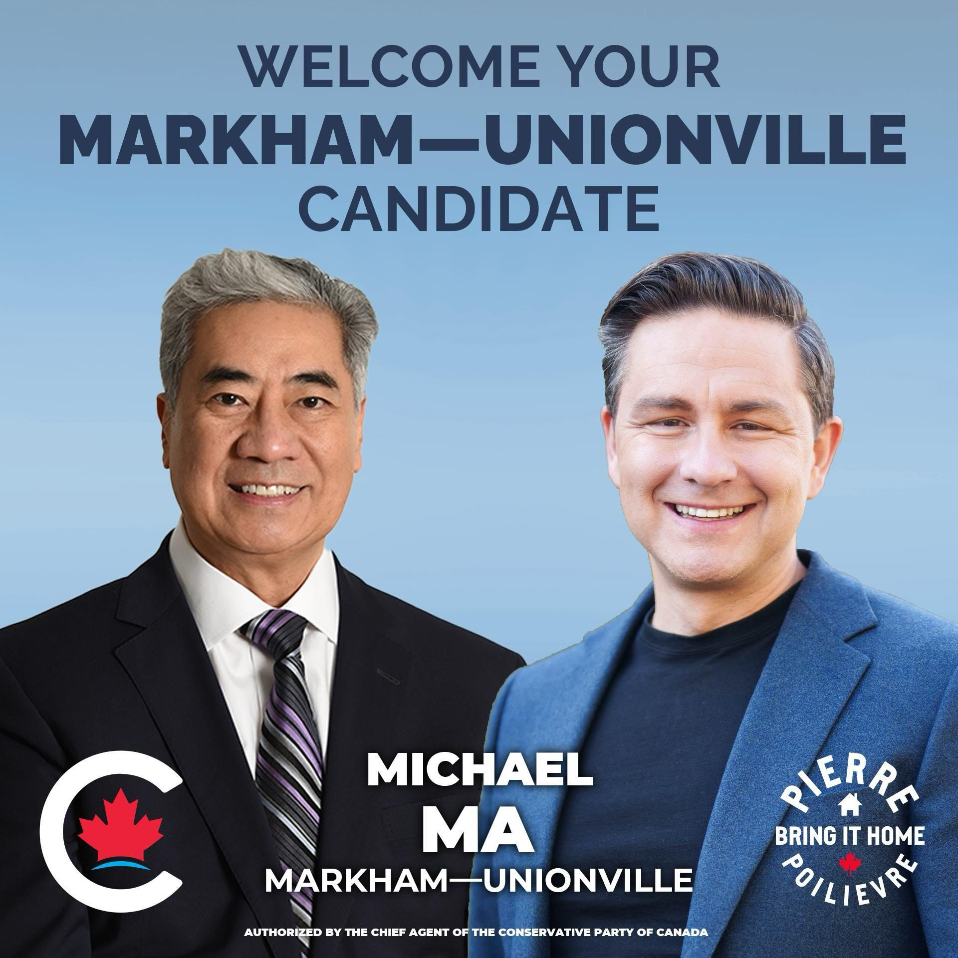 Michael Ma and Pierre Poilievre